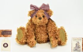 Charlie Bears Ltd and Numbered Edition and Fully Jointed Plush Fur Hand Finished Teddy Bear.