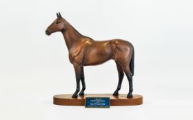 Beswick Horse Figure Connoisseur Series ' Arkle ' Champion Steeple Chaser, Model No 2065.
