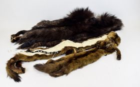 Vintage Mink Stole And Capelet Two in total,