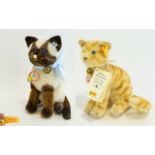 Steiff - Vintage Collectors Club Ltd and Numbered Edition - Siamy Cat 1930 Figure. No 1007 of 2000.