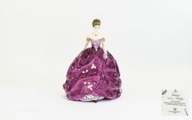 Coalport Ltd Edition and Numbered Figurine ' Emma ' Number 2,845 of 7,500. CW 682. Height 9.