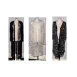 A Collection Of Heavily Beaded Designer Evening Jackets Three in total,