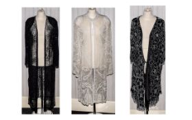 A Collection Of Heavily Beaded Designer Evening Jackets Three in total,