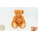 Steiff - Vintage British Collectors Club Ltd and Numbered Edition Golden - Apricot Finest Mohair