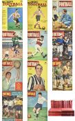 Football Interest Full Collection Of Charles Buchans Football Monthly 22 Hardbound copies in