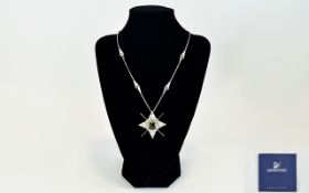 Swarovski Limited Edition Star Statement Necklace Boxed and certificated,