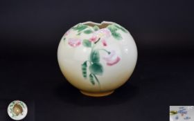 Franz Porcelain Collection 'Sweet Pea' design Vase XP1891. 5.25 inches high. Mint condition with