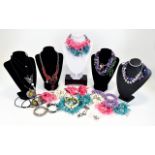 A Large Mixed Collection Of Contemporary Costume Jewellery Approx 27 items in total to include