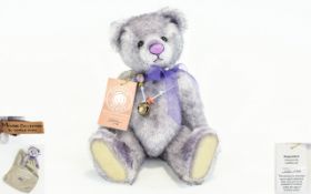 Charlie Bears Minimo Collection Handmade Ltd and Numbered Edition Fully Jointed Minimo Mohair Bear.