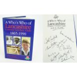 Cricket Interest Limited Edition Signed Copy 'A Who's Who Of Lancashire County Cricket Club
