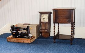 Mixed Lot Comprising A Sewing Table,