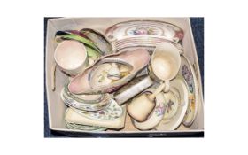 A Large Mixed Collection Of Mixed Ceramics Over 25 items to include Cranston,