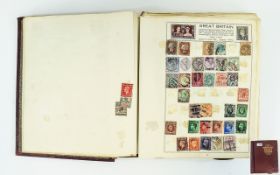 Tatty old Movaleaf stamp album.