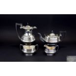 Four Piece Silver Plated Tea Service