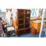 Early 20thC Barristers Stacking Bookcase