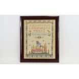 Victorian - Nice Quality Framed Sampler,