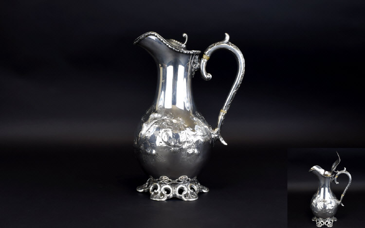 A 19th Century White Metal / Silver Plat