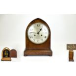 Large Edwardian Mantle Clock An attracti