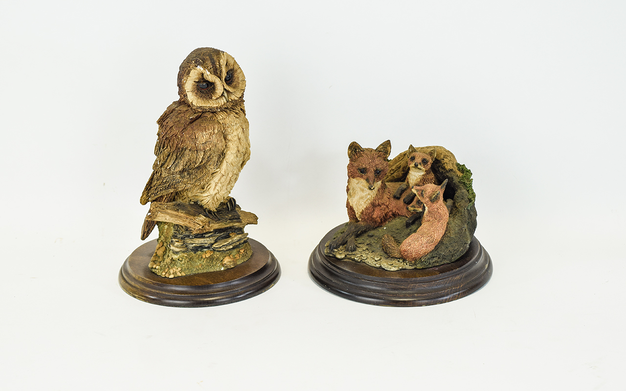 Country Artists Resin Wildlife Figures