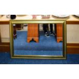 Large Mirror Rectangular gilt framed mir