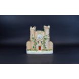 Early Staffordshire Castle Clock Spill V