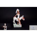 W. Goebel Novelty Hand Painted Ceramic F