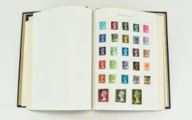 Stamp Album A childhood collection of world stamps, hinged by country.