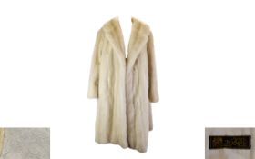 Ladies Pearl Mink Full Length Coat
