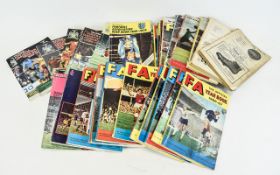 The Official Football Association Year Book Collection A large vintage collection of F.A.