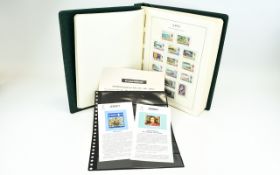 Jersey Stamp Album Complete 1969 - 1996 all mint and mounted.