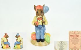 Royal Doulton Ltd and Numbered Edition Bunnykins Toby Jug ' Party Time ' D7160.
