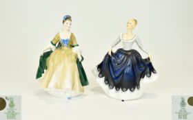 Two Royal Doulton Figures 'Elegance' and 'Lisa', 'Elegance', HN2264, issued 1961-1985; 7.