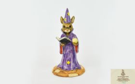 Royal Doulton Hand Painted - Special Ltd and Numbered Edition Bunnykins Figure ' Wizard Bunnykins '