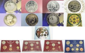 A Good Collection of United Kingdom Issued Royal Mint Coin Sets in uncirculated mint condition. 1.
