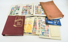 Stamp Collection in Albums - 1000's.
