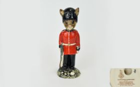 Royal Doulton Hand Painted Special Edition Bunnykins Figure ' Guardsman ' Bunnykins.
