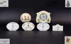 A Collection of Royal Doulton of Special Bunnykins Items,