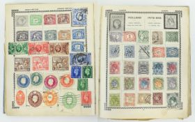 Very interesting old small but well packed Victory stamp album.