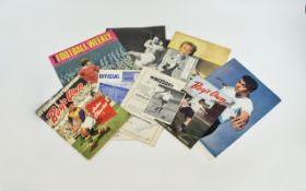 Football Autographs on pages plus pictures including Dixie Dean, Leeds United, Best, Law plus others