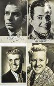 Collection of Famous Film Stars - Hand Signed Black and White Photos From The 1940's / 1950's ( 4 )