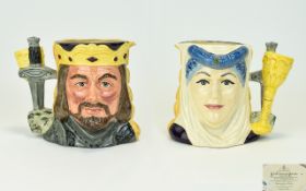 Royal Doulton Double Sided Ltd and Numbered Edition Character Jug - Star Crossed Lovers Collection