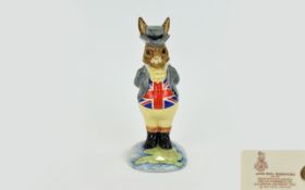 Royal Doulton Hand Painted Ltd Edition Bunnykins Figure ' John Bull ' DB134.