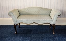 Upholstered Window Seat/Chaise Longue Of Small Proportions, Upholstered Seat,