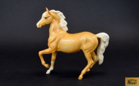 Beswick Early Horse Figure Prancing Arab Type, Model No 1261. Height 6.