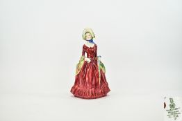 Royal Doulton Early Figure 'Sabbath Morn', Colour Red, HN1982, Designer L.Harradine.