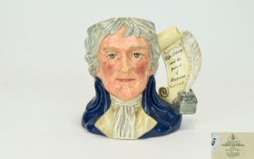 Royal Doulton Ltd and Numbered Edition Character Jug ' Presidential Series ' Only Sold In U.S.