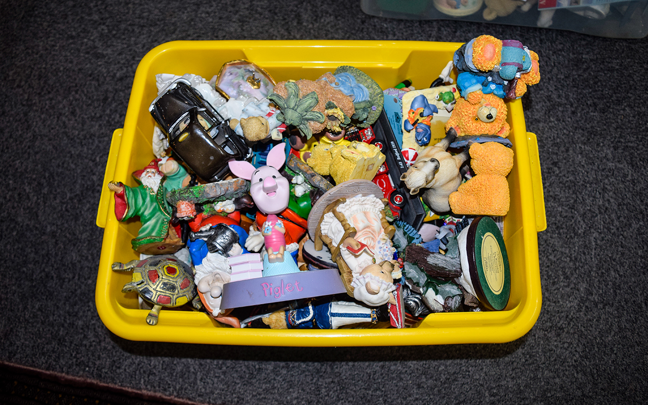 Box of Assorted Character Items