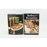 Two Hardback French Cookery Books 'Moder
