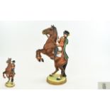 Beswick Seated Horse Figure ' Connoisseu