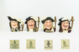 Royal Doulton - Early Character Jugs Set